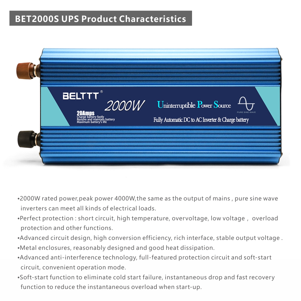 BELTTT 2000W ups inverter